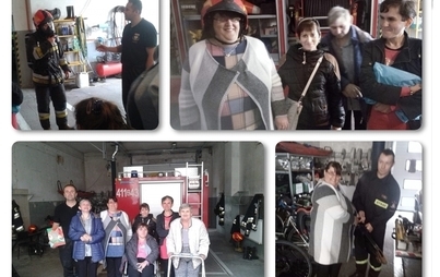 Zdjęcie do Wizyta w Komendzie PSP w Choszcznie 