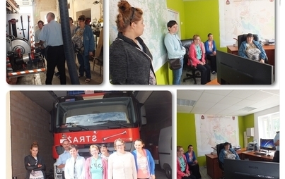 Zdjęcie do Wizyta w Komendzie Powiatowej Państwowej Straży Pożarnej w Choszcznie 