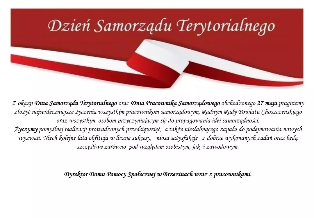 Zdjęcie do Dzień Samorządu Terytorialnego