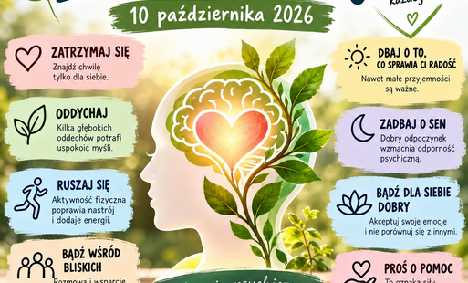 Zdjęcie do Światowy Dzień Zdrowia Psychicznego